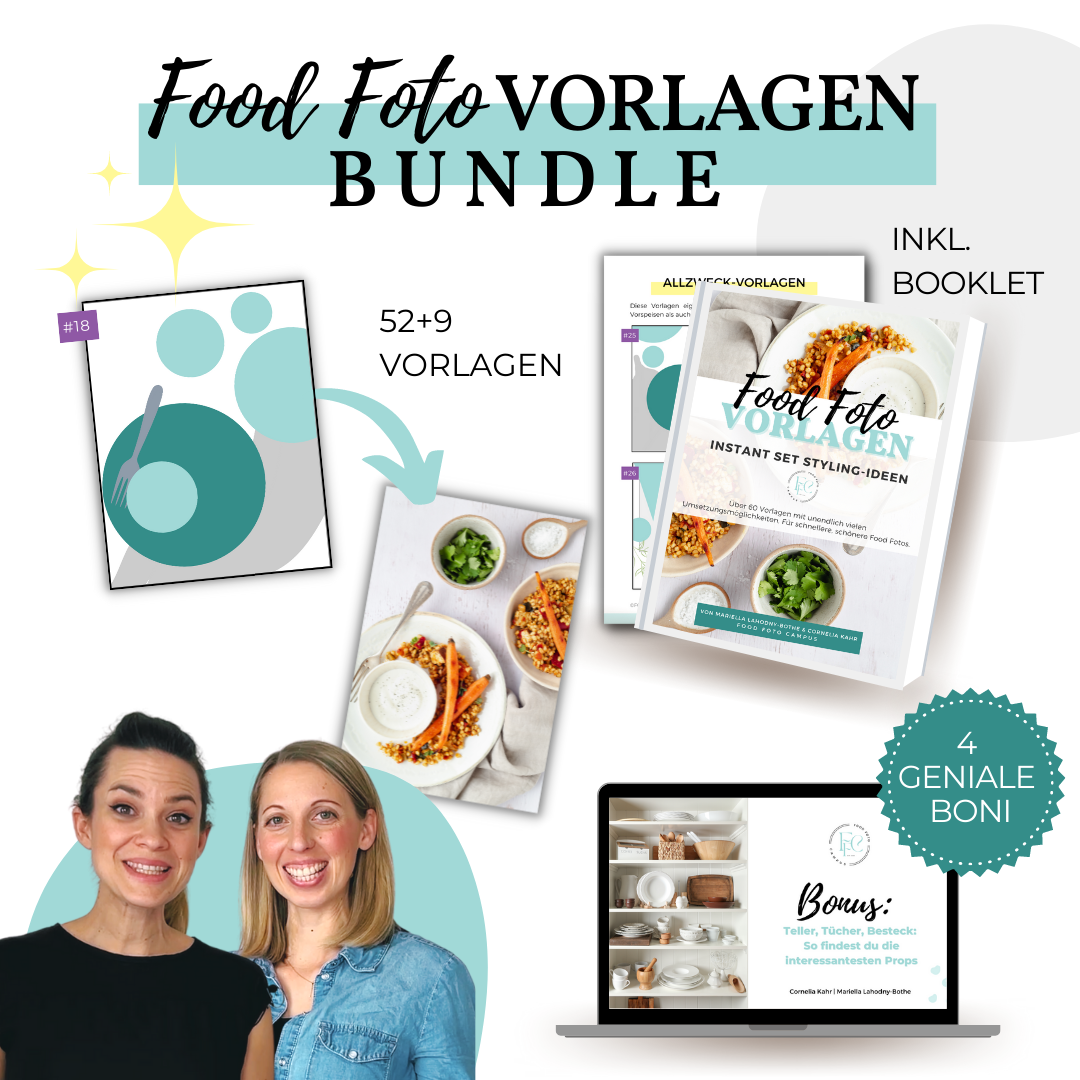 Food Foto Vorlagen im Bundle mit tollen Boni