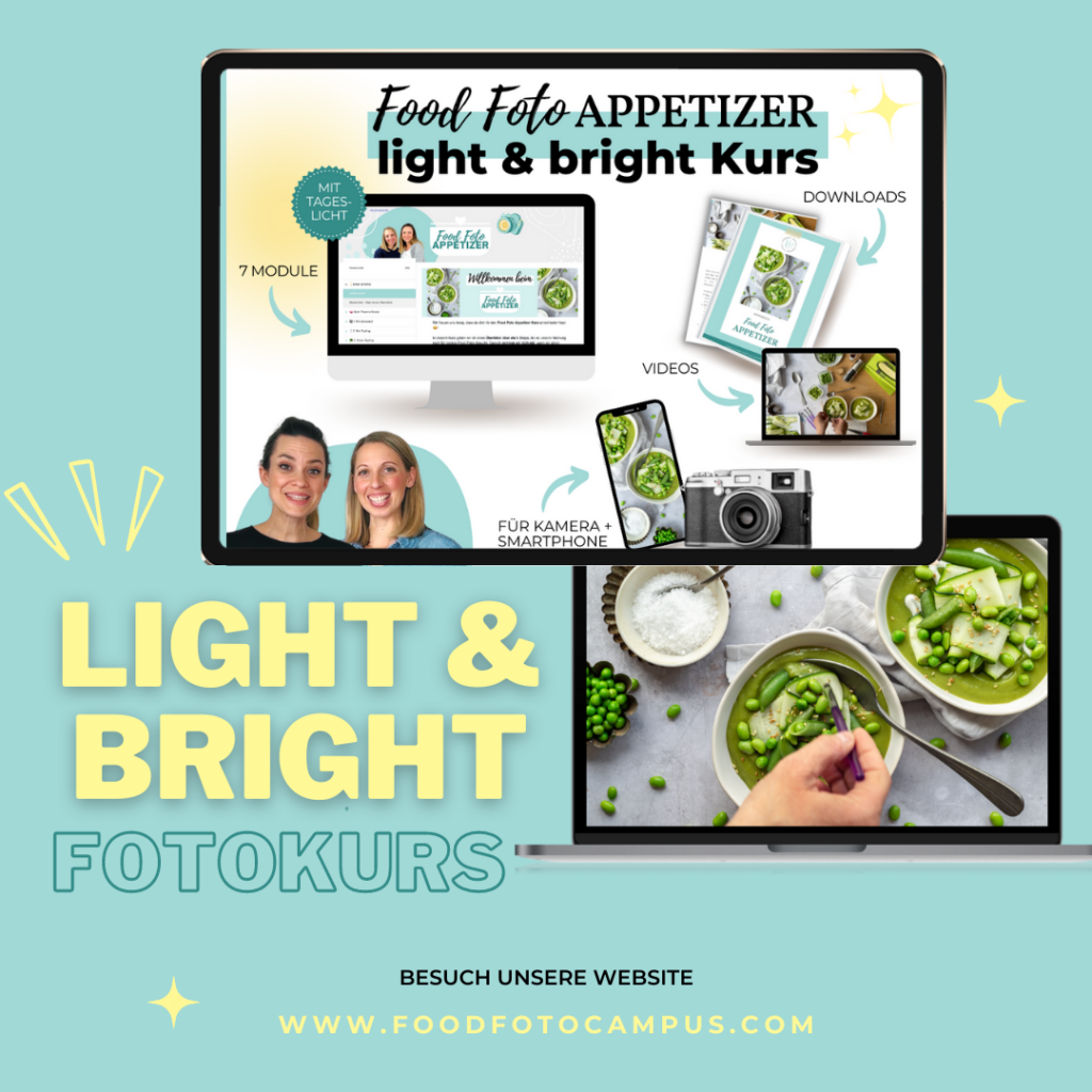 Light & Bright Kurs für Food Fotografie