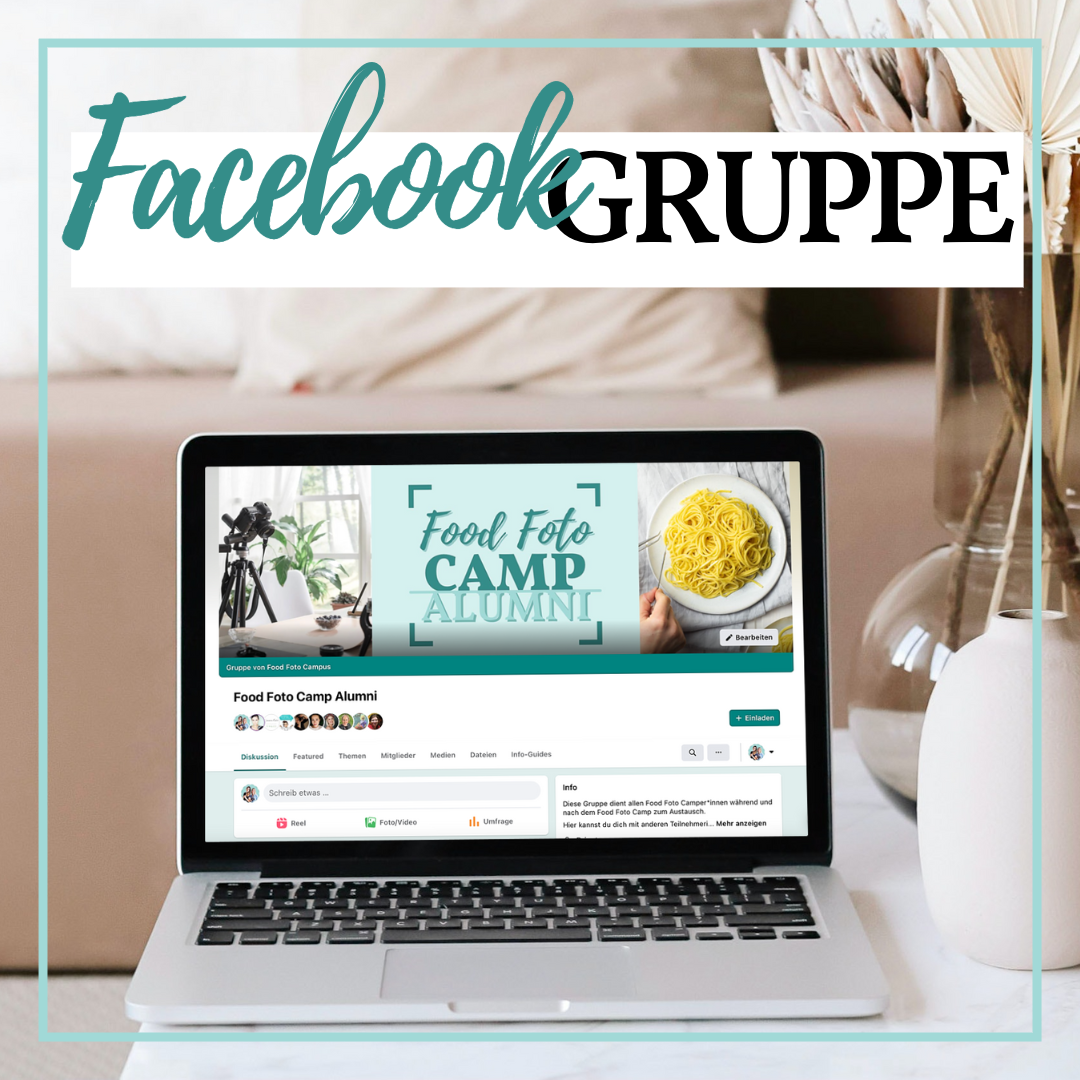 Booklet und Video zur Nutzung der Food Foto Vorlagen