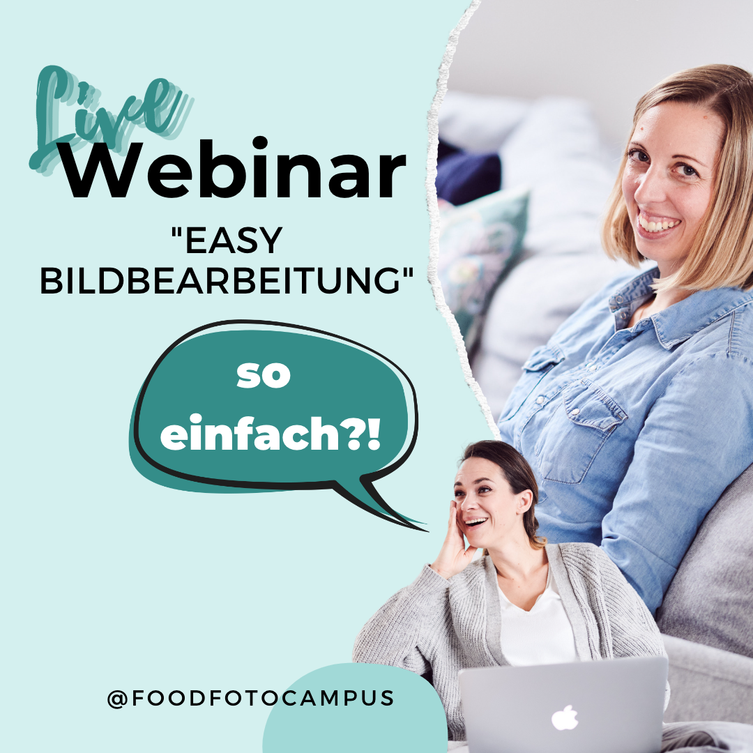 Einfache Bildbearbeitung - Live Webinar