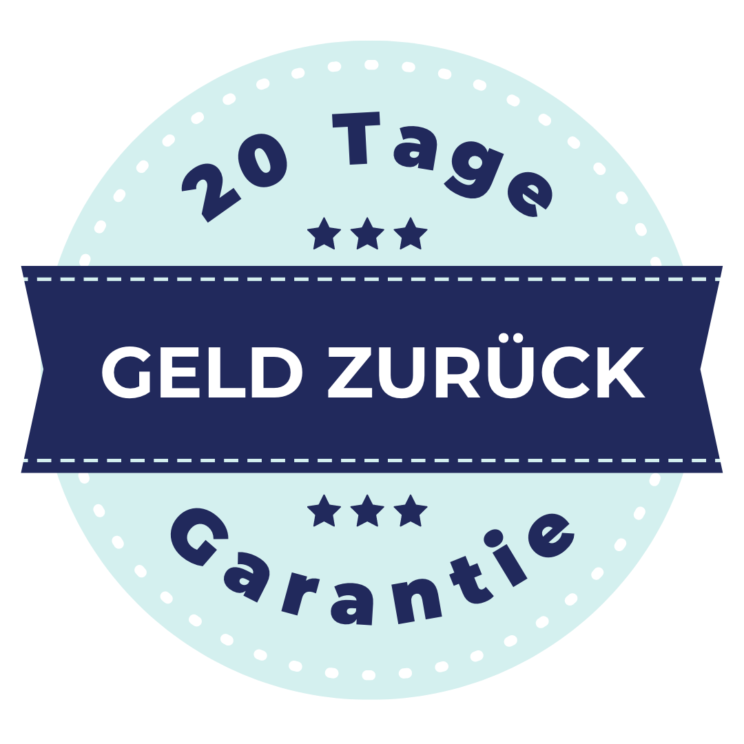 20 Tage Geld-Zurück-Garantie