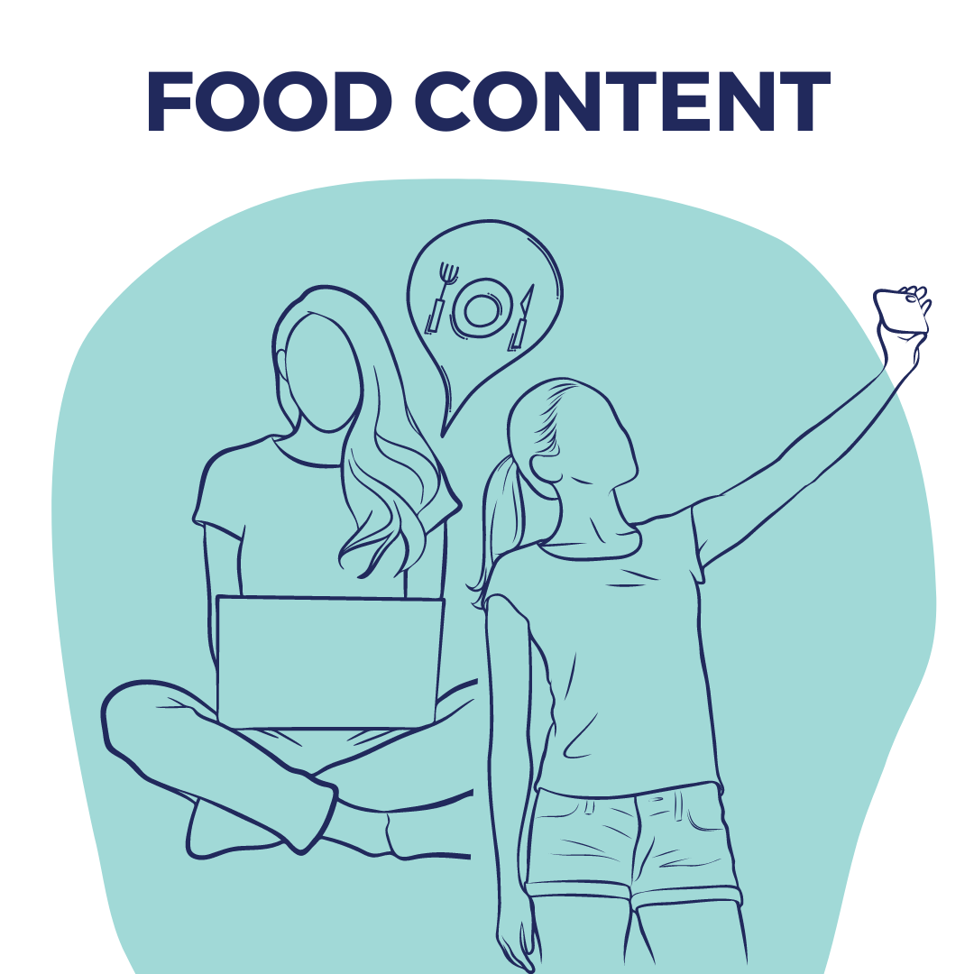 Content Creators, Food Blogger, Social Media Manager