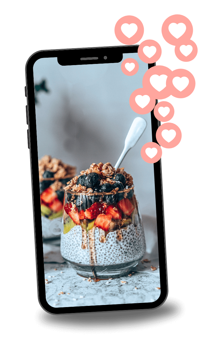 Chia Pudding Food Foto bekommt Likes