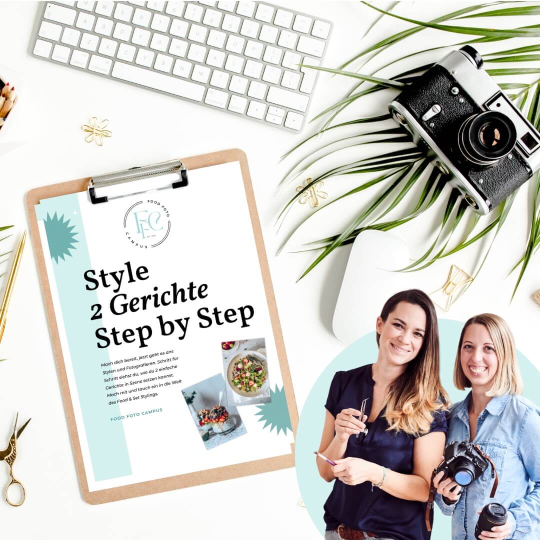 styling Anleitung für food Fotografie