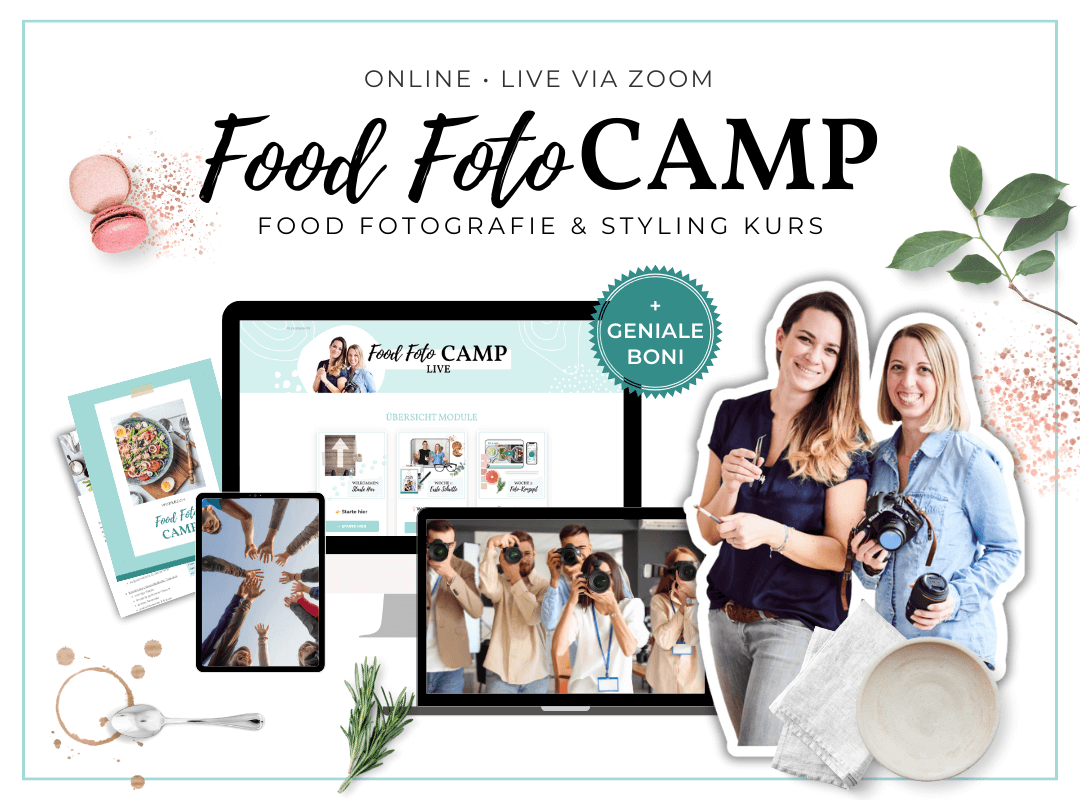 Food Foto CAMP-Food Fotografie & Styling Kurs-online