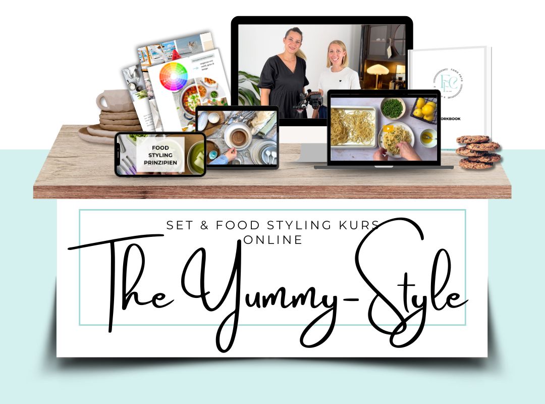 Food Styling Kurs Präsetnation und Mock-up