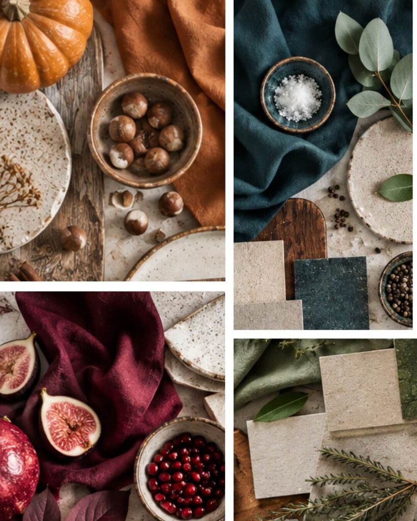 4 Farbtrends Herbst 2026 im Überblick - mit KI erstellt